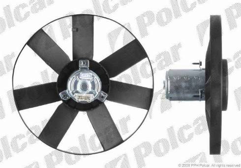 Polcar 952423U2 - Ventilators, Motora dzesēšanas sistēma autodraugiem.lv