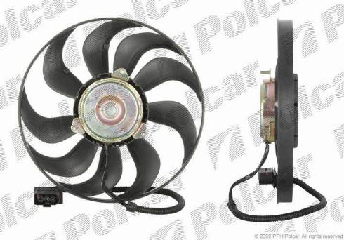 Polcar 952523U3 - Ventilators, Motora dzesēšanas sistēma autodraugiem.lv