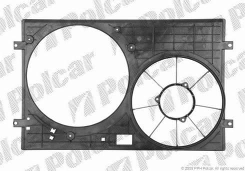 Polcar 952523 - Ventilators, Motora dzesēšanas sistēma autodraugiem.lv