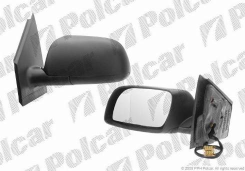 Polcar 9526514M - Ārējais atpakaļskata spogulis autodraugiem.lv