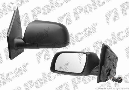Polcar 9526511M - Ārējais atpakaļskata spogulis autodraugiem.lv