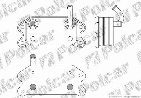 Polcar 9080L8-1 - Eļļas radiators, Motoreļļa autodraugiem.lv