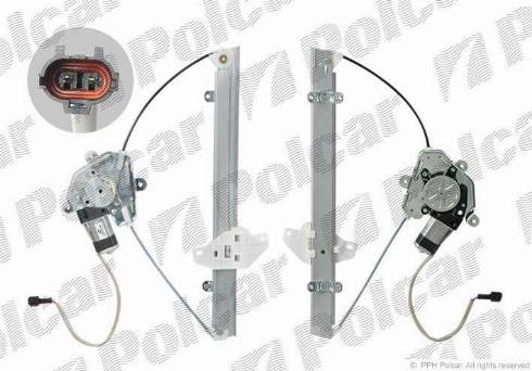 Polcar 4040PSE1 - Stikla pacelšanas mehānisms autodraugiem.lv