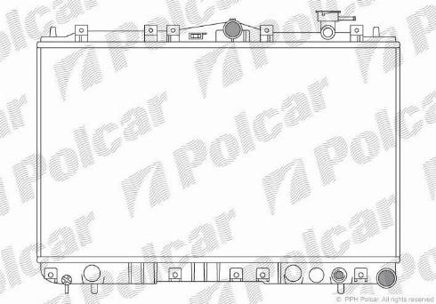 Polcar 402108-2 - Radiators, Motora dzesēšanas sistēma autodraugiem.lv