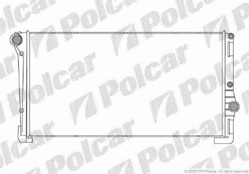 Polcar 4202086X - Radiators, Motora dzesēšanas sistēma autodraugiem.lv