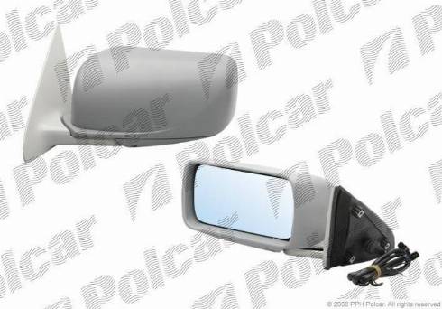 Polcar 4207524M - Ārējais atpakaļskata spogulis autodraugiem.lv