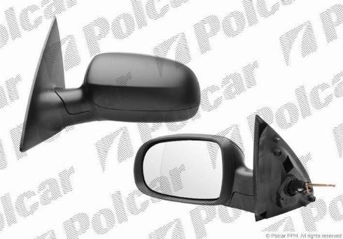 Polcar 555651-E - Ārējais atpakaļskata spogulis autodraugiem.lv