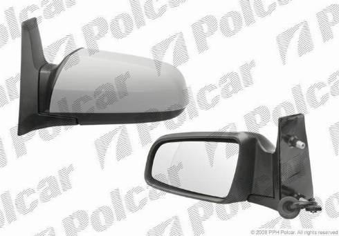 Polcar 5561514E - Ārējais atpakaļskata spogulis autodraugiem.lv