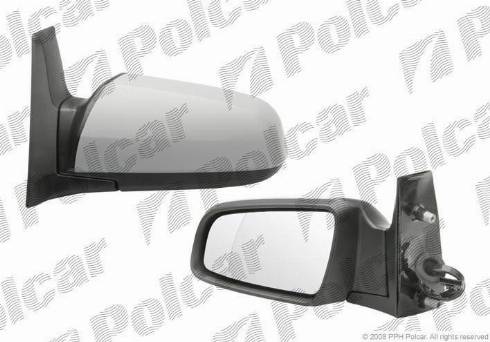 Polcar 5561515M - Ārējais atpakaļskata spogulis autodraugiem.lv