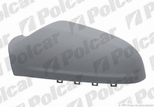 Polcar 550954PM - Ārējais atpakaļskata spogulis autodraugiem.lv