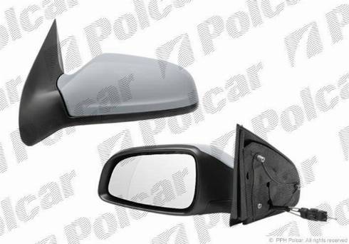 Polcar 5509522M - Ārējais atpakaļskata spogulis autodraugiem.lv