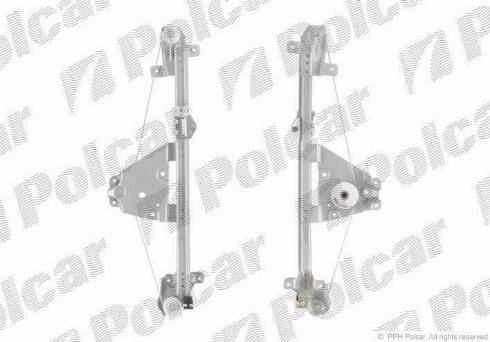 Polcar 5527PSG3 - Stikla pacelšanas mehānisms autodraugiem.lv