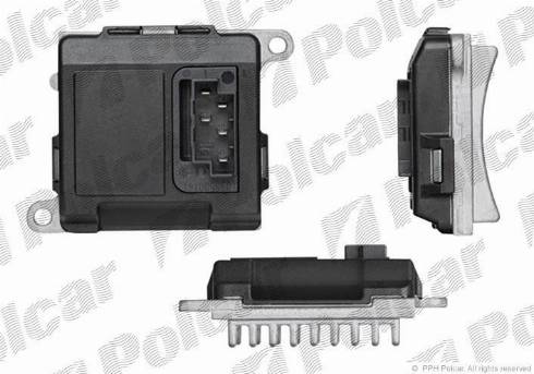 Polcar 5003KST2X - Rezistors, Salona ventilators autodraugiem.lv