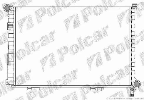 Polcar 5014081X - Radiators, Motora dzesēšanas sistēma autodraugiem.lv