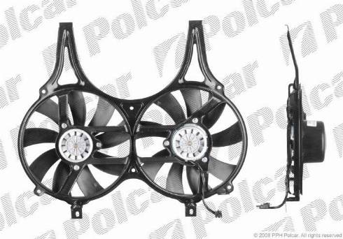 Polcar 501523W2-Q - Ventilators, Motora dzesēšanas sistēma autodraugiem.lv