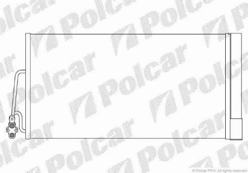 Polcar 5102K81X - Kondensators, Gaisa kond. sistēma autodraugiem.lv