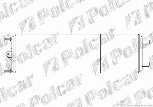 Polcar 5765086X - Radiators, Motora dzesēšanas sistēma autodraugiem.lv