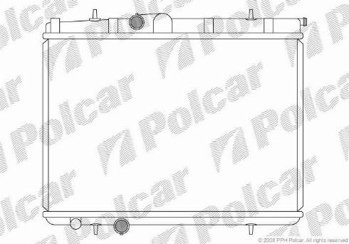 Polcar 572308-5 - Dzesētājs, Elektroauto akumulatoru baterija (EVB) autodraugiem.lv