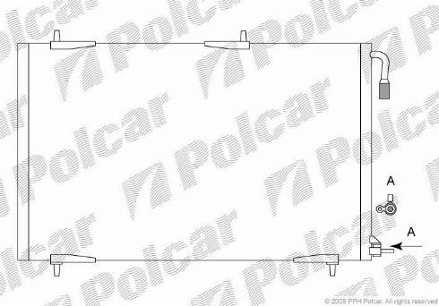 Polcar 5723K82X - Kondensators, Gaisa kond. sistēma autodraugiem.lv