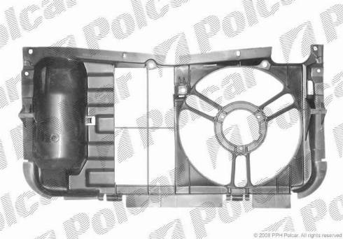 Polcar 572223 - Ventilators, Motora dzesēšanas sistēma autodraugiem.lv