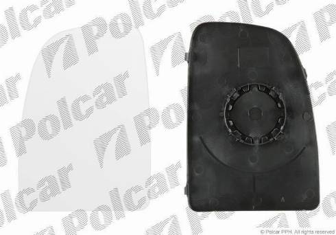 Polcar 5770545M - Ārējais atpakaļskata spogulis autodraugiem.lv