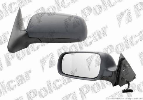 Polcar 6920516M - Ārējais atpakaļskata spogulis autodraugiem.lv
