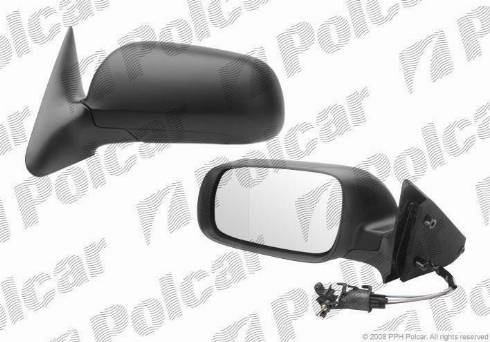 Polcar 6920513M - Ārējais atpakaļskata spogulis autodraugiem.lv