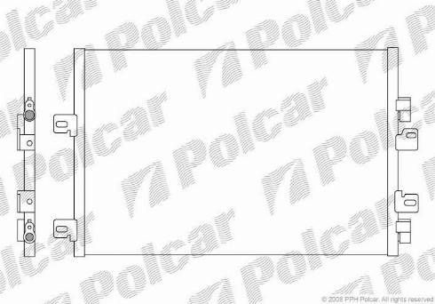 Polcar 6061K82X - Kondensators, Gaisa kond. sistēma autodraugiem.lv