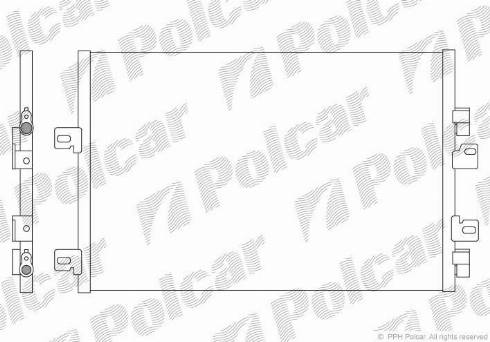 Polcar 6061K8C2 - Kondensators, Gaisa kond. sistēma autodraugiem.lv