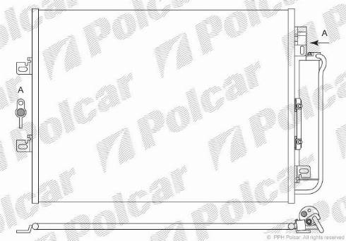 Polcar 6001K81X - Kondensators, Gaisa kond. sistēma autodraugiem.lv