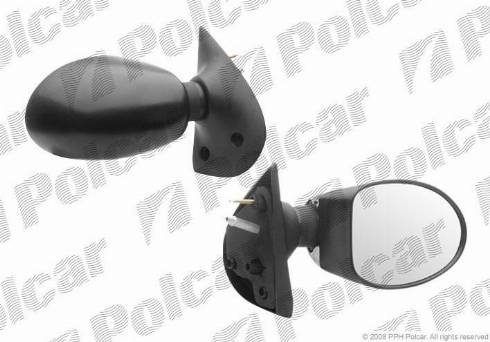 Polcar 6003521E - Ārējais atpakaļskata spogulis autodraugiem.lv