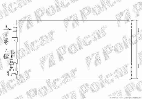 Polcar 6014K81X - Kondensators, Gaisa kond. sistēma autodraugiem.lv