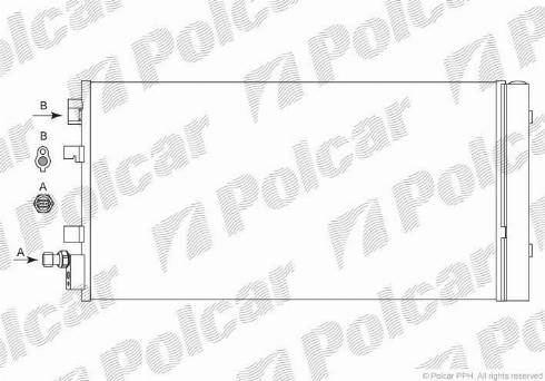 Polcar 6014K82X - Kondensators, Gaisa kond. sistēma autodraugiem.lv