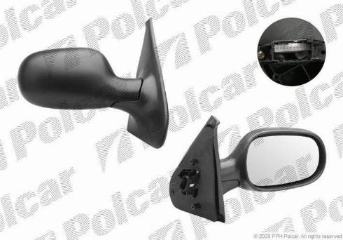 Polcar 6016524E - Ārējais atpakaļskata spogulis autodraugiem.lv