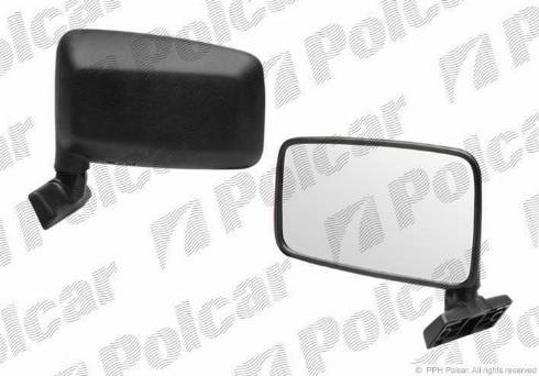 Polcar 601852-E - Ārējais atpakaļskata spogulis autodraugiem.lv