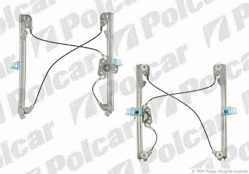 Polcar 6012PSG2 - Stikla pacelšanas mehānisms autodraugiem.lv