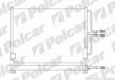 Polcar 6032K8B1 - Kondensators, Gaisa kond. sistēma autodraugiem.lv