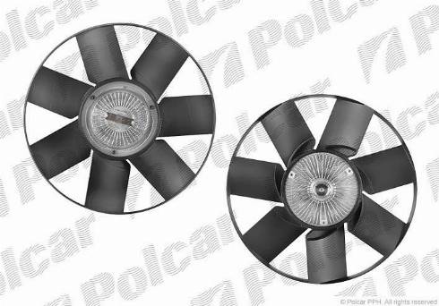 Polcar 60N123S1 - Ventilators, Motora dzesēšanas sistēma autodraugiem.lv