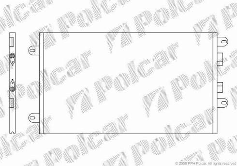 Polcar 1404K81X - Kondensators, Gaisa kond. sistēma autodraugiem.lv