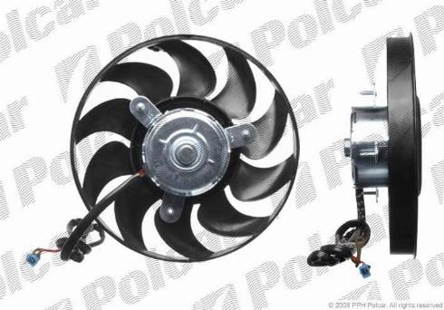 Polcar 130723U4 - Ventilators, Motora dzesēšanas sistēma autodraugiem.lv
