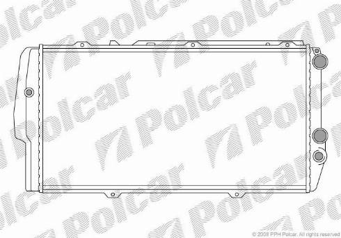 Polcar 131508A1 - Radiators, Motora dzesēšanas sistēma autodraugiem.lv