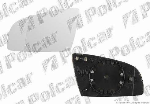 Polcar 1335541M - Ārējais atpakaļskata spogulis autodraugiem.lv