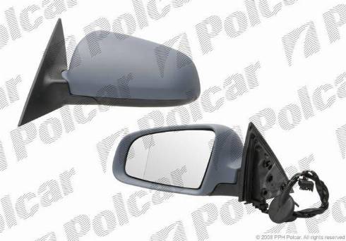 Polcar 1338515M - Ārējais atpakaļskata spogulis autodraugiem.lv