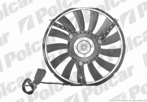 Polcar 132423W1 - Ventilators, Motora dzesēšanas sistēma autodraugiem.lv