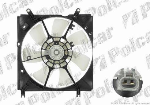 Polcar 814623W3 - Ventilators, Motora dzesēšanas sistēma autodraugiem.lv