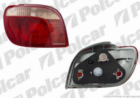 Polcar 8103871E - Aizmugurējais lukturis autodraugiem.lv