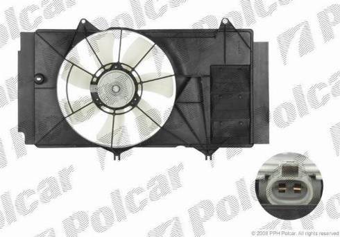 Polcar 810323W4 - Ventilators, Motora dzesēšanas sistēma autodraugiem.lv