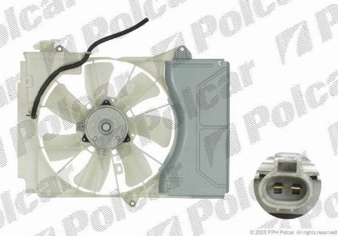 Polcar 810323W5 - Ventilators, Motora dzesēšanas sistēma autodraugiem.lv