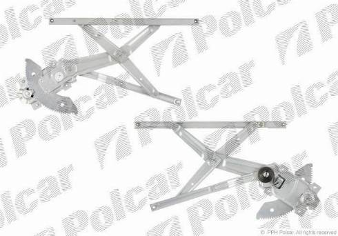 Polcar 8110PSM2 - Stikla pacelšanas mehānisms autodraugiem.lv