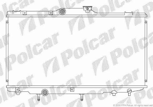 Polcar 811108-1 - Radiators, Motora dzesēšanas sistēma autodraugiem.lv